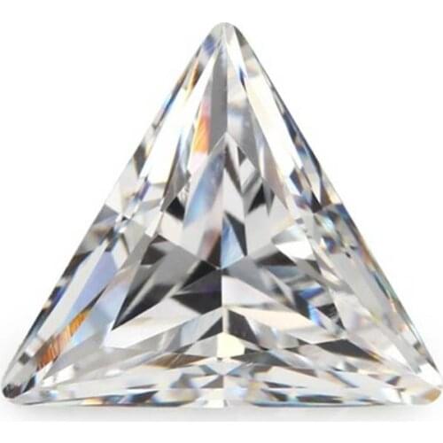 Szjinao Trillion Shape Loose Moissanite Stones 1.5ct 7.5mm D Color VVS1 Briliant Diamond For Wedding Jewellery Grown Gemstones