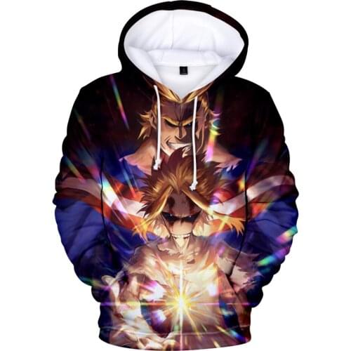 My Hero Academia 4 3D hoodies men/women/ New swearshirt My Hero Academia 4 MY HERO ONES JUSTICE 3D hoody casual top