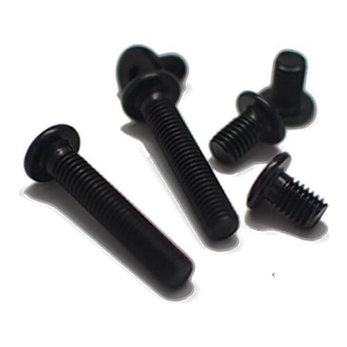 20pcs M5 Low Profile Screws M5*6/8/10/12/15/20/25mm black color For 3D printer parts