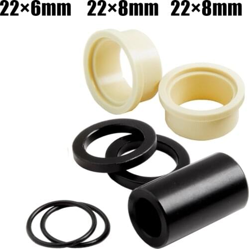 1 Set 22*6/8/10 Bike Bicycle Rear Shock Absorption Absorber Bush DH Ring Bushing Bike Modification Upgrade Component