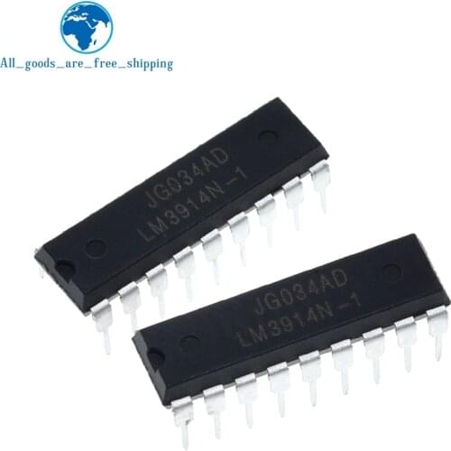 10PCS LM3914N-1 DIP-18 LM3914N LM3914 Dot/Bar Display Driver