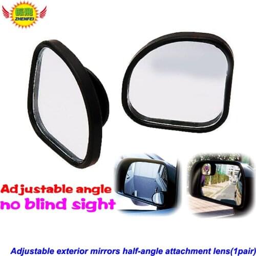 2pcs Car 360 Degree half angle Blind Spot Mirror auto accessories adjustable Wide Angle Blindspot Rearview Parking Mirror