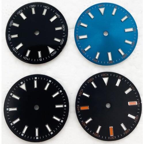 29mm sterile luminous dial mens watch suitable for ETA 2824/2836 / DG 2813/3804 / Miyota 8205/8215 automatic winding movement