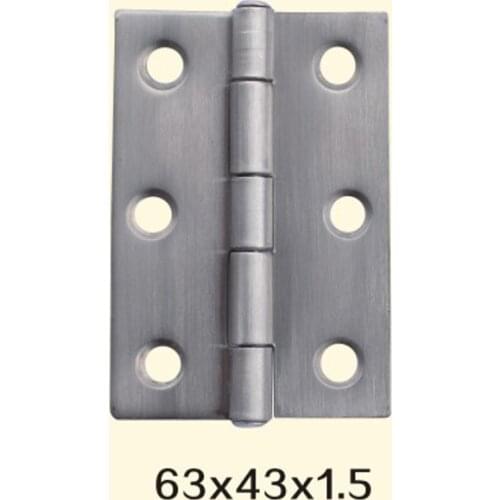 Freeshipping 63*43*1.5mm Iron Metal Hinge Sewing Machine Folding Table Furniture Flip Tray Hinges Big Door Hinges