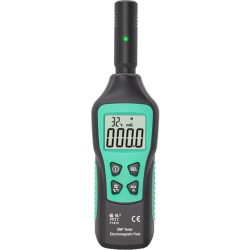 FUYI EMF Meter FY876 Electromagnetic Radiation Detector Household High Precision Electromagnetic Wave Radiation Dosimeter