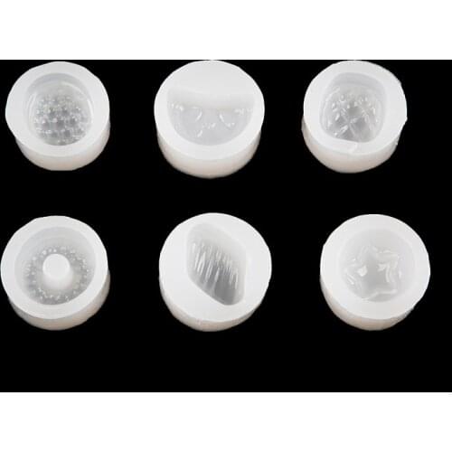 Fruit Mold Kawaii Resin Craft Supplies Lemon Cherry Strawberry Silicone Mold Assorted Clear Soft Mold for UV Resin