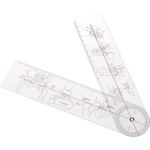 Goniometer Angle Ruler Rule Joint Orthopedics Tool Instruments Plastic-M20