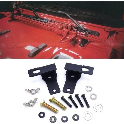 Hi-Lift Jack Upper Hood Mount Bracket for Jeep Wrangler JL 2018-2019