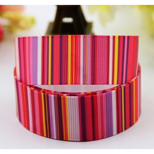 22mm 25mm 38mm 75mm Stripes Cartoon Character Printed grosgrain ribbon party decoration sewing supplies 10Y X-00467