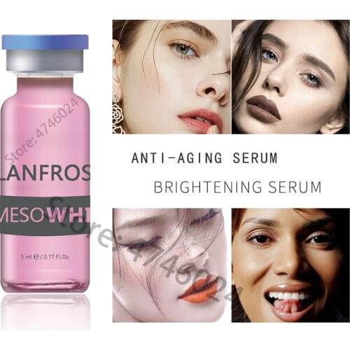 Hot 5ml Mesowhite BB Cream Glow Serum BB & CC Cream Skin Treatment Foundation for Skin Lightening Wrinkle Improvement Anti-aging