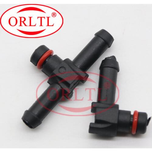 10 Pcs T Type/ L Type Oil Connector Pipe Scavenge Pipe Tube Diesel For Denso Return Oil Return Pipe OR7054 OR7055