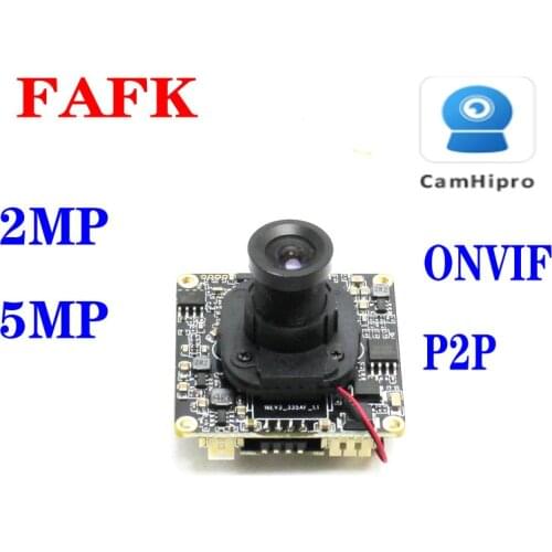 HD Wifi 1080P 5MP Sony imx307 imx335 camera module IP ONVIF H.265 Starlight low light home security module TF card slot Camhipro