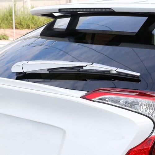 My Good Car Car Rear Water Wiper Cover for C-HR ABS Chrome CarStyling Rear Wiper Protection Trim Sticker forToyota CHR 2016-2018