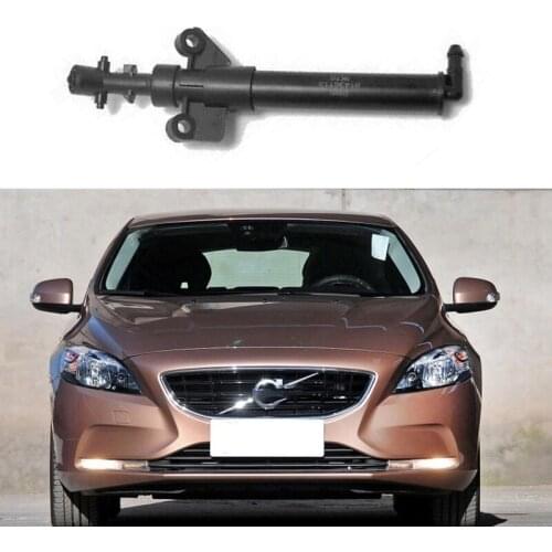 Car Headlight Cleaning Water Spray Cover Headlight Washer for VOLVO V40 2013-2015