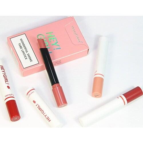 4 Packs Cigarette Lipstick Set Matte Easy Color Velvet Matte Cigarette Case Lip Gloss Creative Cigarette Boxes And Tube Design