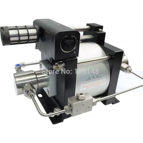 New arrival Wellness Model :AT64 Max 500 bar high pressure Air powered liquid pump for hydrostatic testing