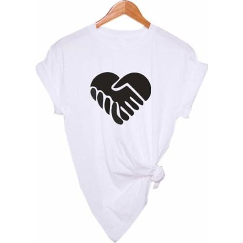 New womens black and white T-shirt womens cotton casual T-shirt short sleeve fashion sports T-shirt womens summer top XS-XXL