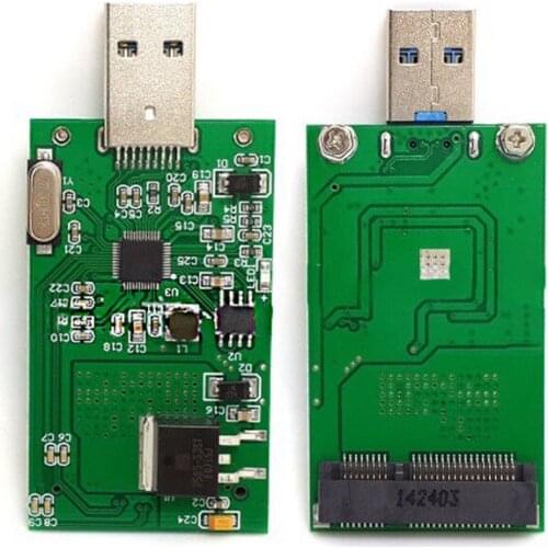 New mSATA to USB 3.0 mSATA SSD Adapter card as USB Disk Driver