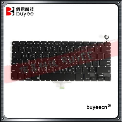 Original Taiwanese Keyboard For Macbook Air A1181 2008 Year Laptop 13" A1181 Layout TW Keyboard Black Replacement
