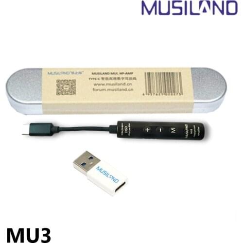 Musiland MU3 type-c portable digital audio decoding headphone amplifier decoder computer sound card