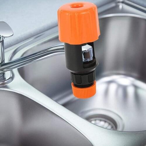Universal Faucet Connector Mixing Faucet Hose Connector Adjustable Adapter Suitable for Indoor and Outdoor Hoses