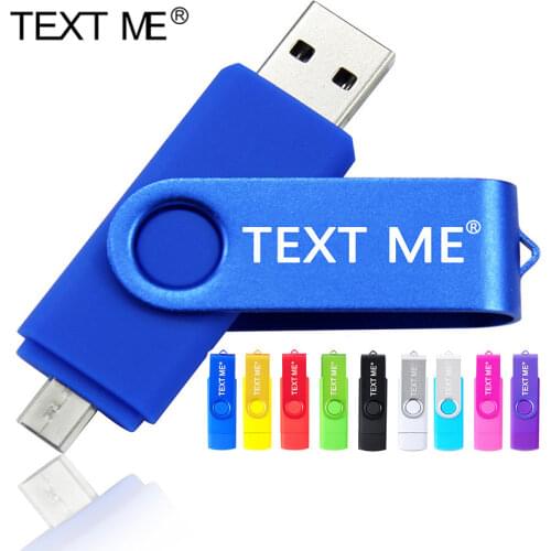 TEXT ME OTG usb flash drives 3 IN1OTG Type-c pendrive pendrive USB2.0 4gb 8gb 16gb 32gb 64gb 128gb Computer phone Android