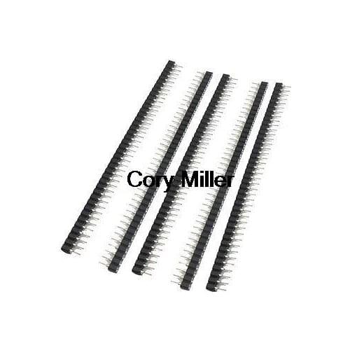 1x40 Pins Round Single Row IC Socket Female Pin Header