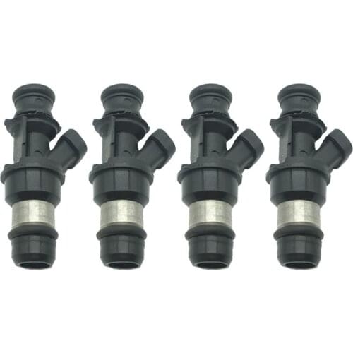 4Pcs Car Fuel injector for GMC Cadillac Chevrolet 2001-2007 V8 4.8L 5.3L 4 holes OEM 25317628 25323974