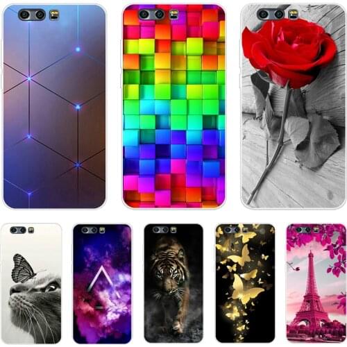Cover phone case for huawei honor 9 honor 9 lite soft tpu silicon back cover 360 full protective printing honor 9 transparent