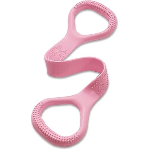 Figure 8 Fitness Resistance Band, Arm Back Training Elastic Ropes - Pure Barre WorkoutArm and Shoulder Stretch Band