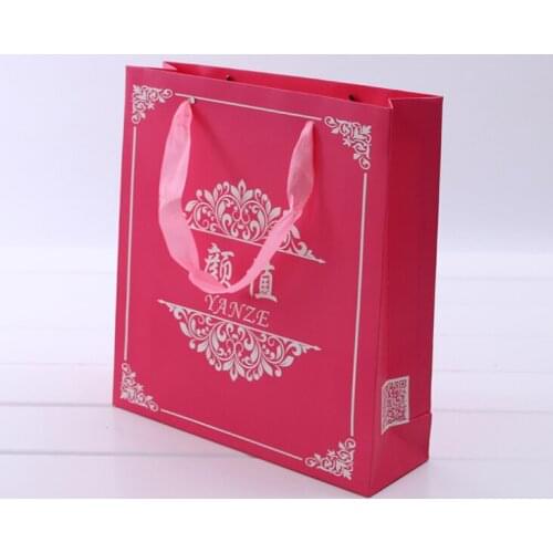 Colorful printed water resistant flat bottom sugar packaging paper bag,High Quality Double Sides Print Custom Paper Bag --XP2169