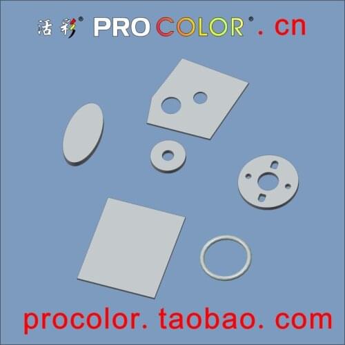 OEM Transparent Soft Silicone Ring Gasket rubber seal flat ring joint gasket OD 8MM *Hollow plug inner hole 4mm *thick 0.5mm