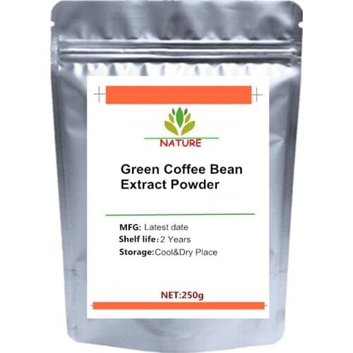 Green Coffee Bean Extract Powder : 50% Chlorogenic Acid Pure & High Quality PE