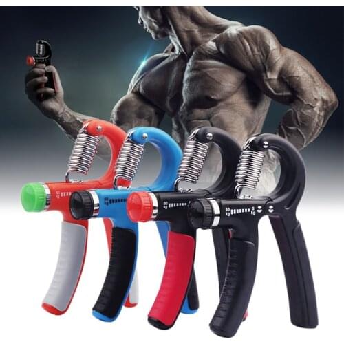 Hand Arm Grip Workout Fitness Strength Trainer Adjustable Resistance Hand Exerciser Gripper Power Training Carpal Expander