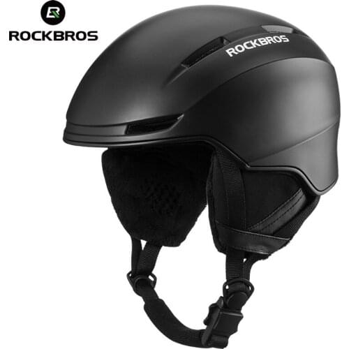 ROCKBROS Ski Helmet Integrally-molded Men Women Kid Safety Protect Helmet Thermal Ultralight Snowboard Helmets Accessories