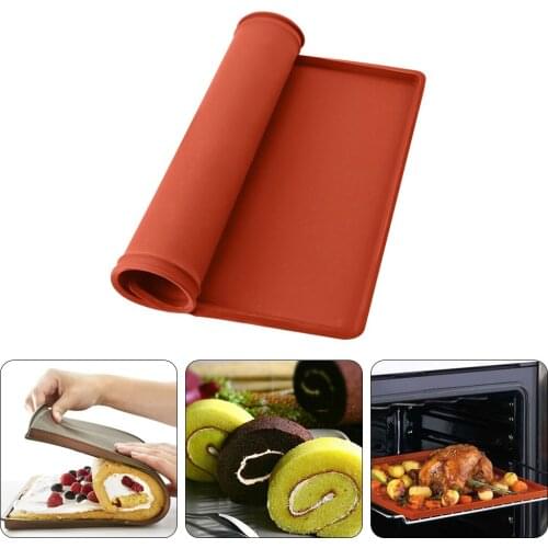 Silicone Baking Mat Nonstick Baking Pastry Cake Mat Heat Resistance Baking Mat DIY Oven Home Kitchen Accessories Baking Tool