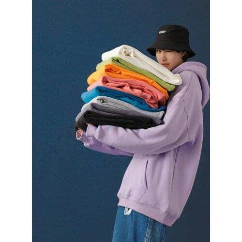 2021 New Oversize Hoodies Women Hooded Cotton Thicken Warm Loose Hoodie Women Sweatshirts Lady