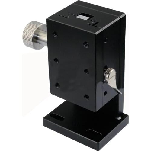 Z Axis Dovetail Slot Manual Platform High-precision Knob Fine-tuning Slide Sliding Stage Sliding Table LWZ4060
