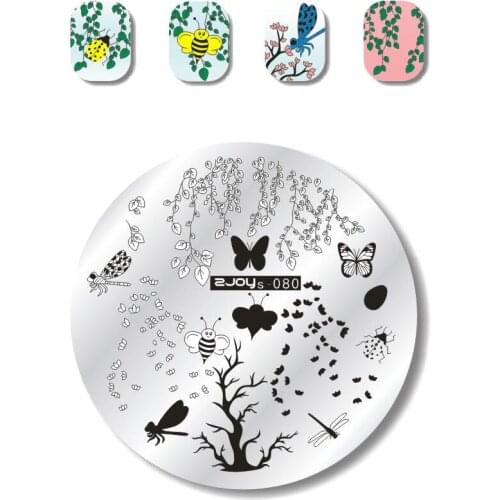 1pcs Letter Parttern Stainless Steel Nail Art Stamping Stamp Template Mixed Image Polish Print Plates DIY Stencil Manicure Tool