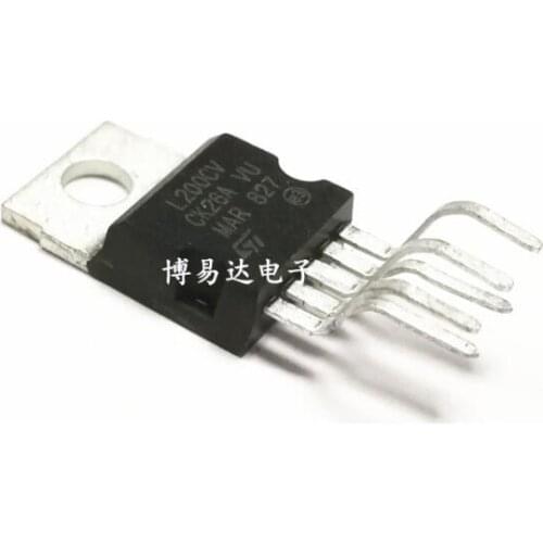 10pcs/lot L200C L200CV Voltage Current Regulator TO220-5