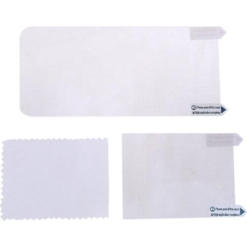 2in1 Top Bottom Ultra Clear Protective Film Surface Guard Cover for nintendo New 2DS XL 2DS LL LCD Screen Protector Skin A0KB