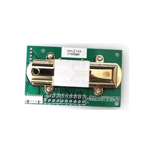 FREE SHIPPING MH-Z14 MH-Z14A Infrared carbon dioxide sensor module Analog output environment monitoring 0-2000PPM 0-5000ppm