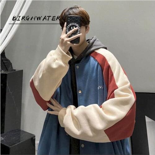 BIRGHWATER Mens Fleece Jackets