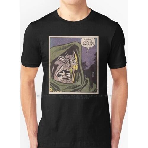 Mf Doom Madvillain T Shirt 100% Pure Cotton Mf Doom Mf Doom Rip Mf Doom Mf Doom Madvilliany Madlib Mf Doom Mf Food Hop Hop Rip