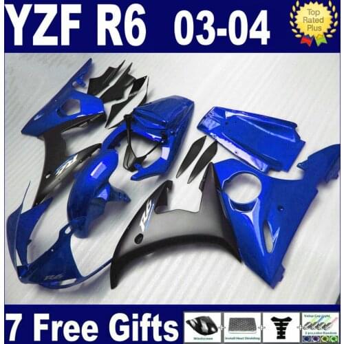 Customize Professional Road race fairing kits For Yamaha YZF R6 2003 2004 2005 plastics R6s 04 03 aftermarket fairings bodyki