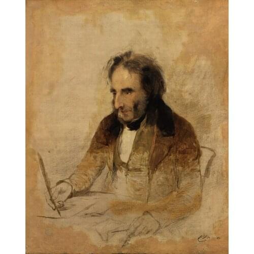 Classical figurative painting canvas poster beauty picture Portrait home decor Sir Charles James Napier by Edwin Williams