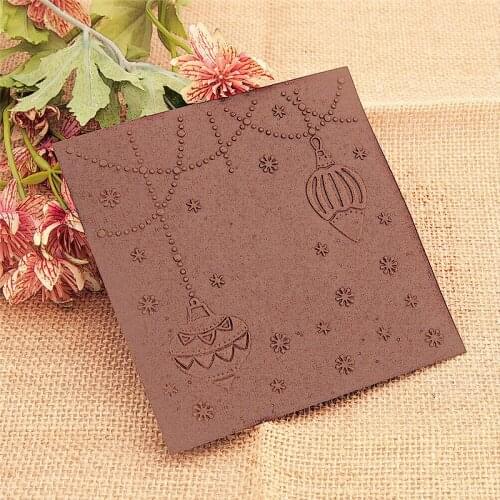 Creative Design Embossing Folders Plastic Halloween Scrapbooking DIY Template Fondant Cake Photo Album Christmas Card Making