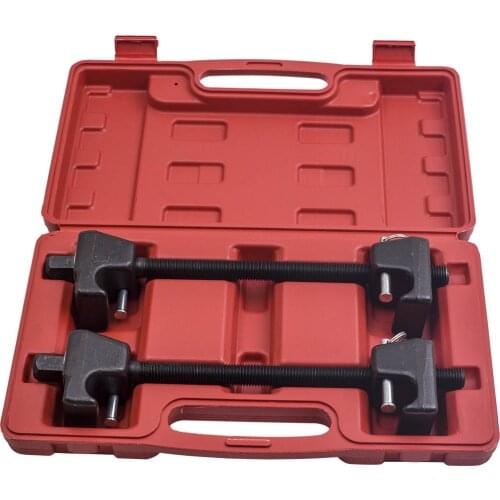 2 pcs Professional Coil Spring Compressor Set Suspension Strut Spring Tensioner Removal Installer Tool 300mm for MacPherson
