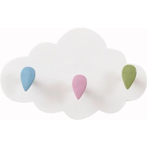 Cloud Seamless Triple Hook Cloud Plastic Seamless Hook
