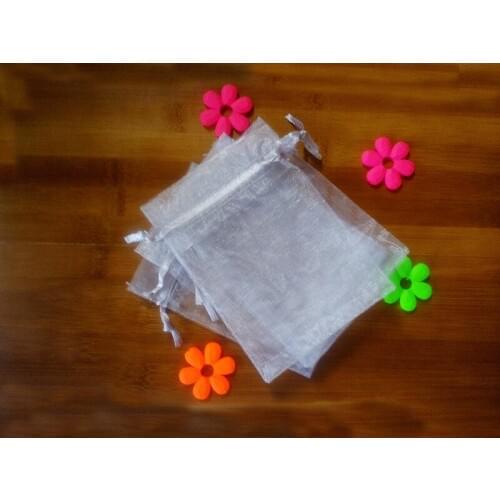 1000pcs gray organza gift bags 10x15cm party bags for women event wed Drawstring bag Jewelry Display Bag Pouch diy accessories